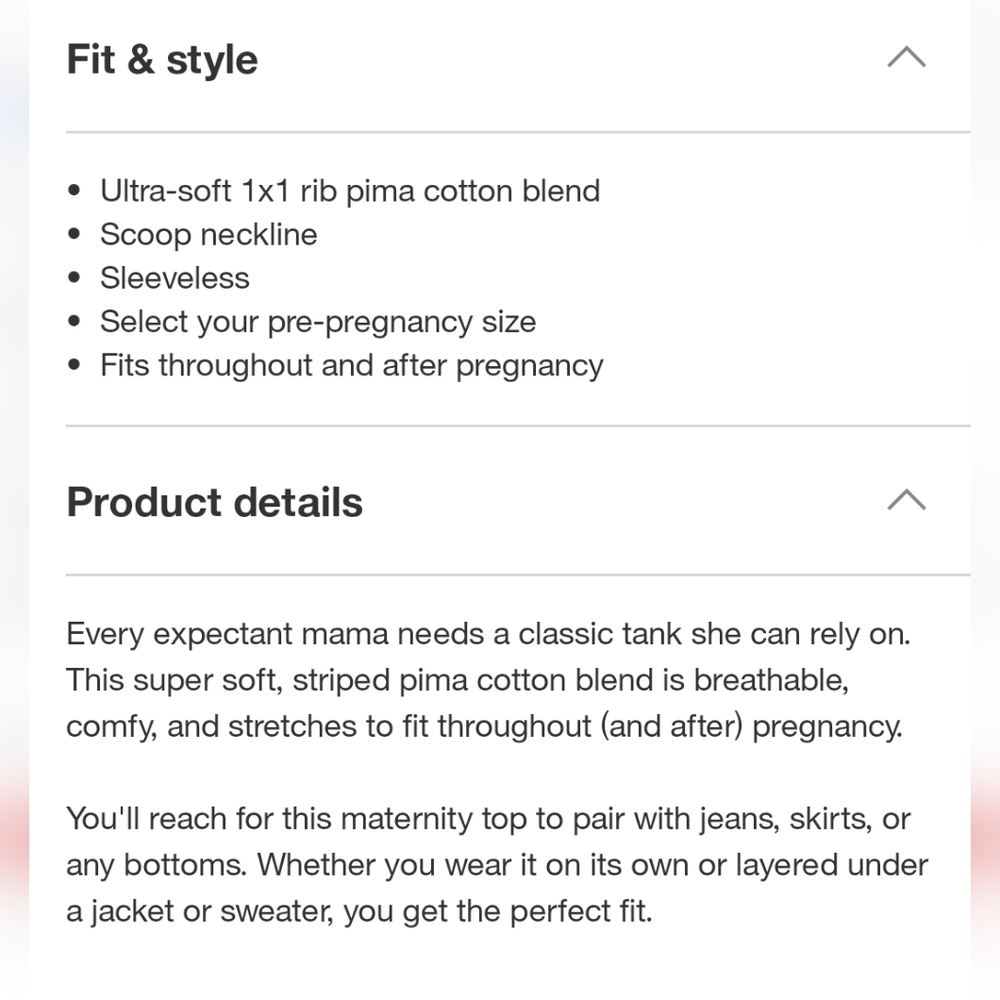 *FIVE* Maternity Tanks, XXL, Isabel, Black, Gray, White, Green, Purple - Picture 3 of 5